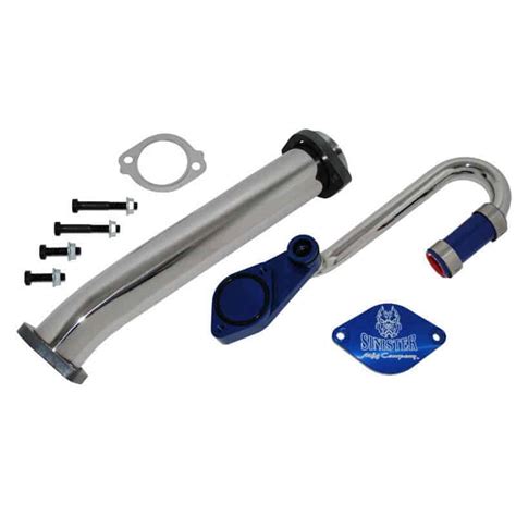 0 Exhaust Material - Available in aluminized steel or T-409. . 2016 nissan titan xd egr delete kit